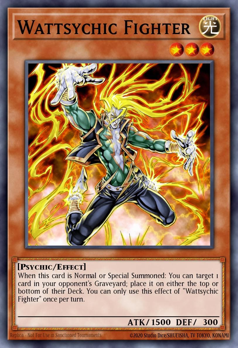 Wattsychic Fighter World Superstars card