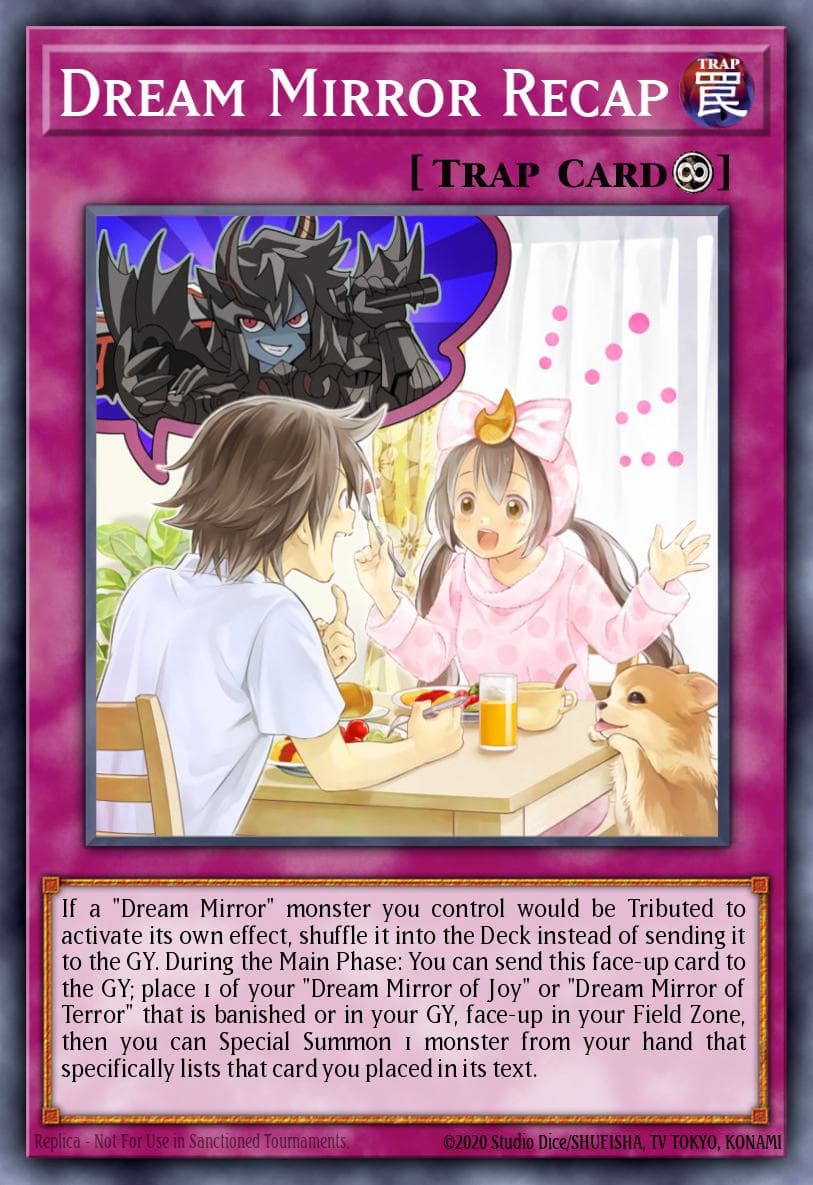 Dream Mirror Recap Blazing Vortex Premiere! promotional card card