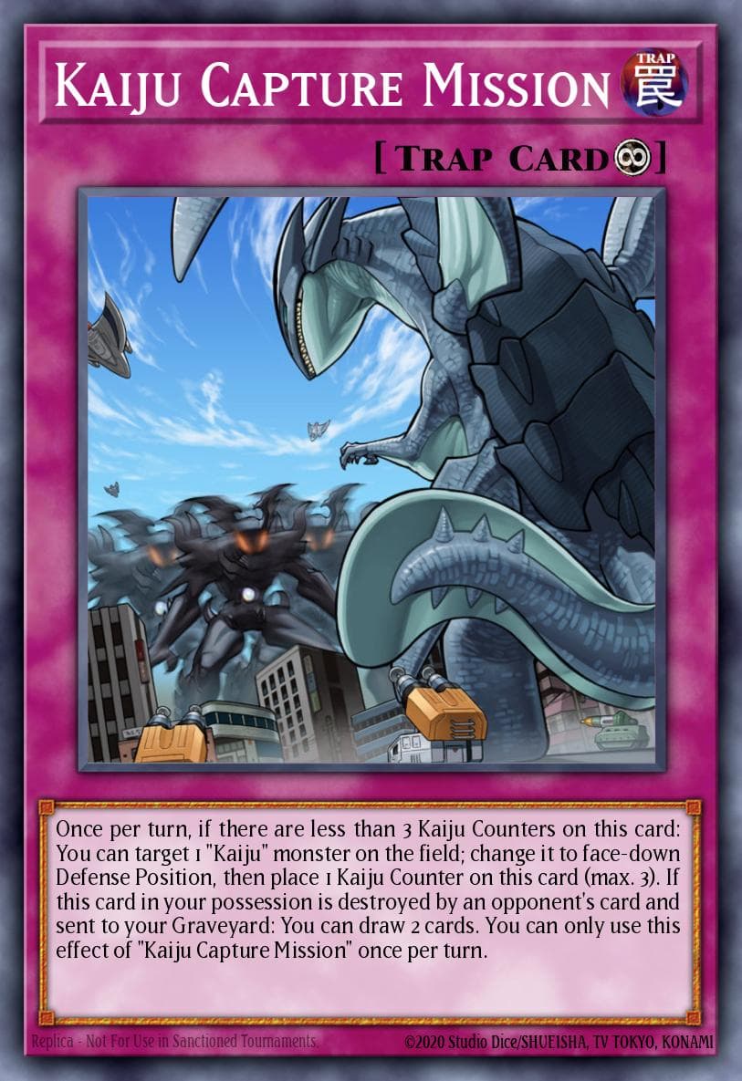 Kaiju Capture Mission Dimension of Chaos: Special Edition card