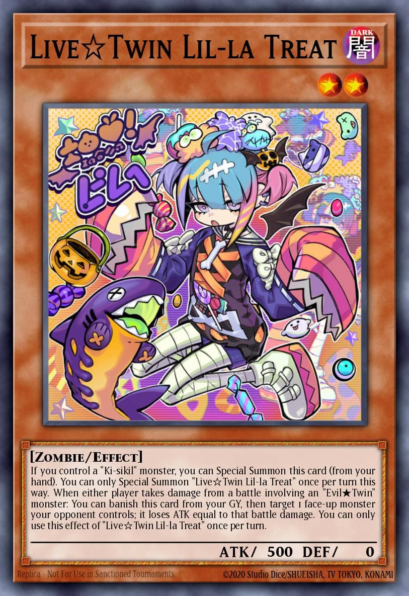 Live☆Twin Lil-la Treat 2022 Tin of the Pharaoh's Gods card