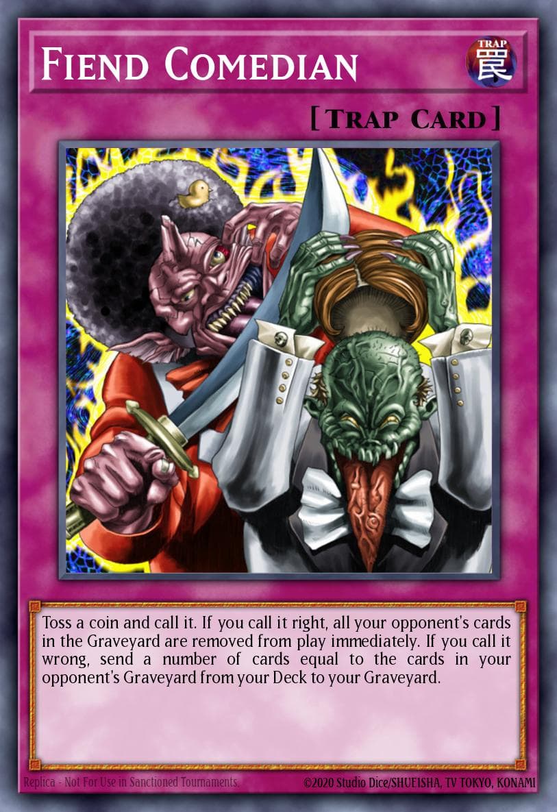 Fiend Comedian Legacy of Darkness card