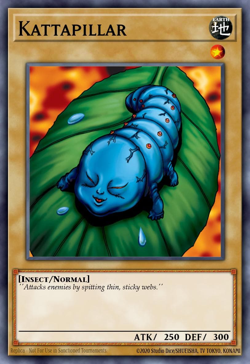 Kattapillar 遊戲王 card