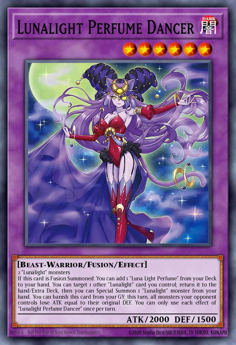 Lunalight Perfume Dancer Duelist's Advance card