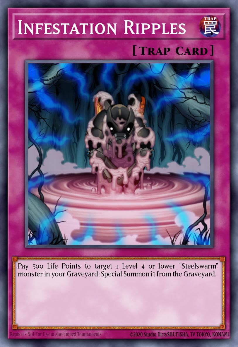 Infestation Ripples Hidden Arsenal 6: Omega Xyz card