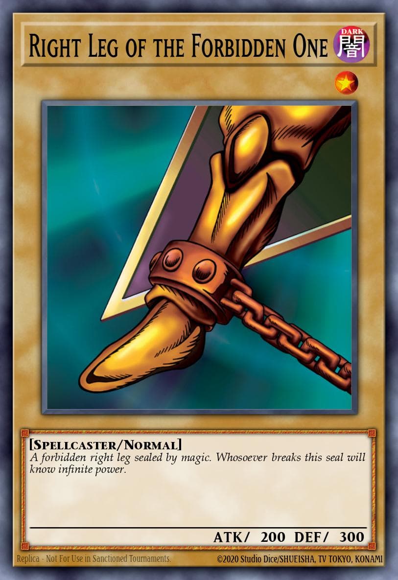 Right Leg of the Forbidden One Legendary Decks II card