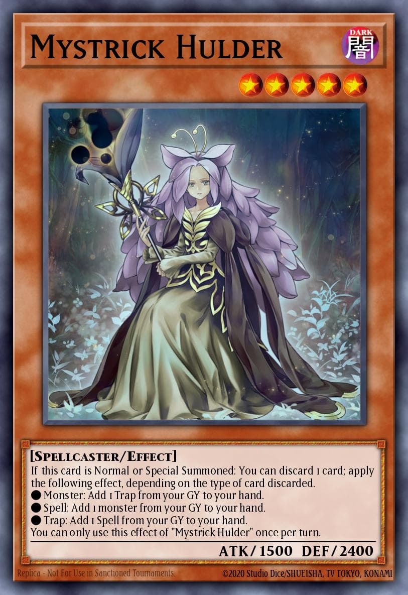 Mystrick Hulder 2019 Gold Sarcophagus Tin Mega Pack card
