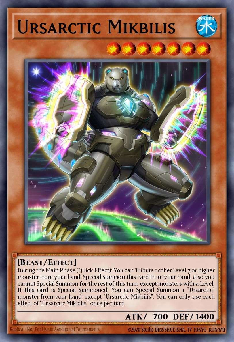 Ursarctic Mikbilis Ancient Guardians card