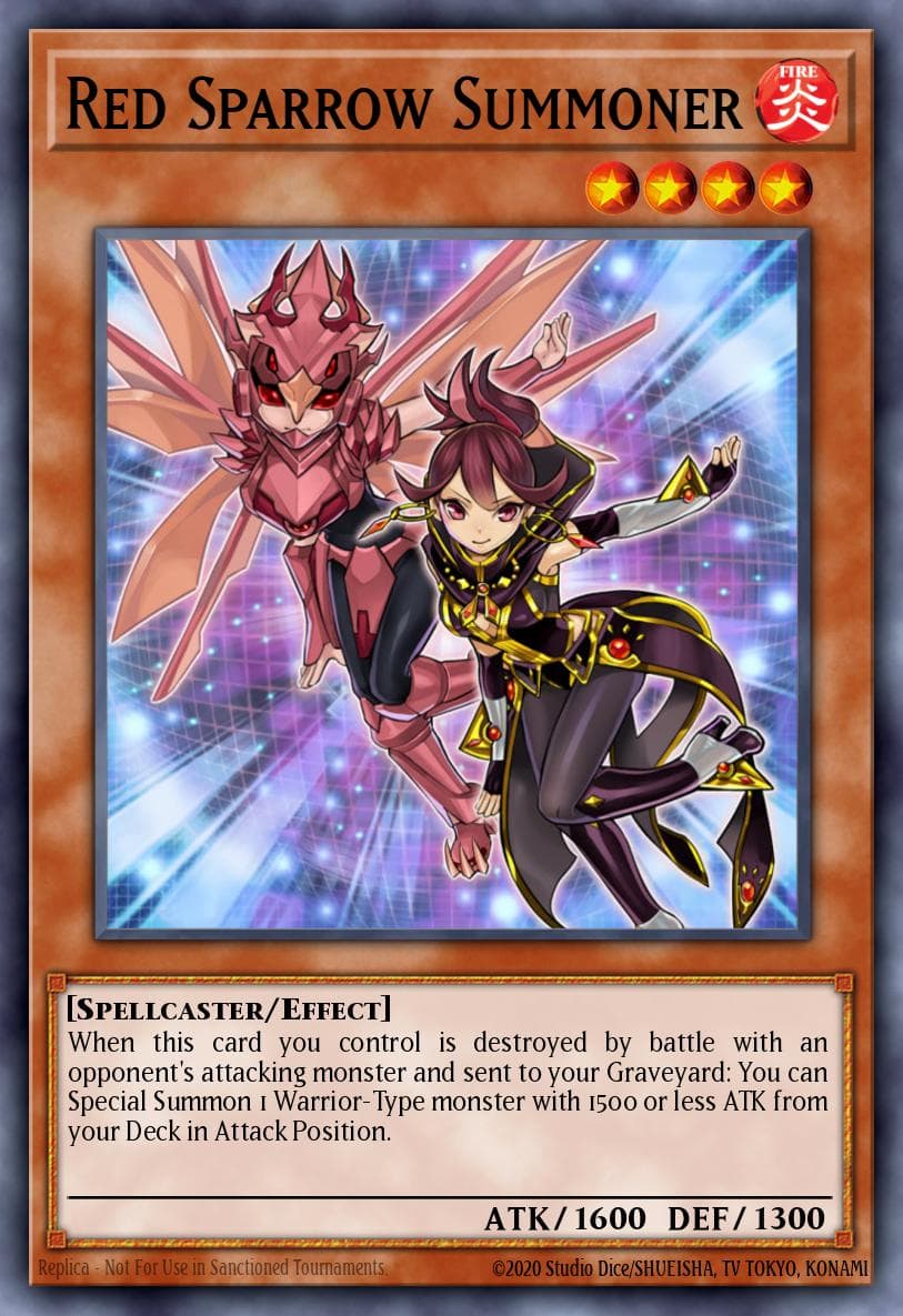 Red Sparrow Summoner Super Starter: Space-Time Showdown card