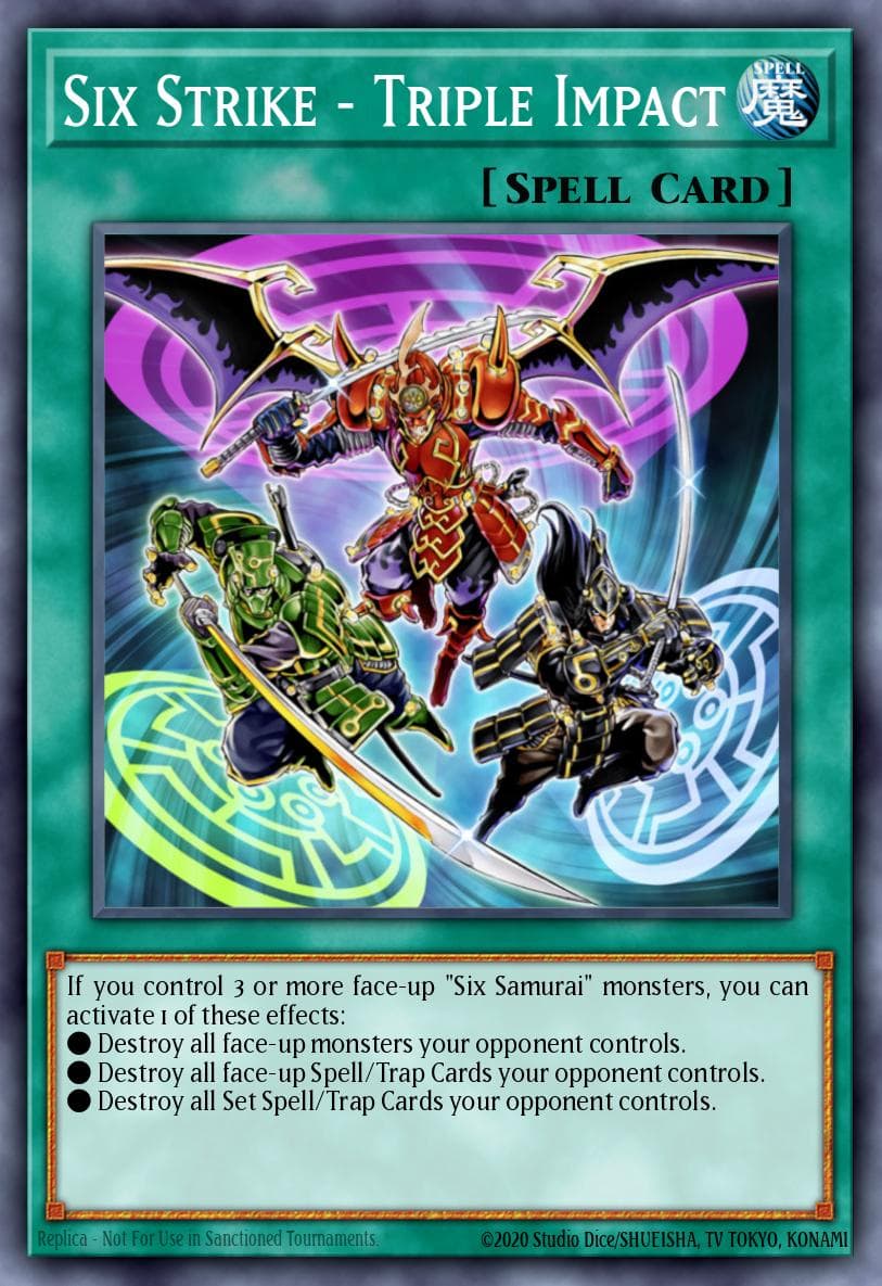 Six Strike - Triple Impact Storm of Ragnarok: Special Edition card