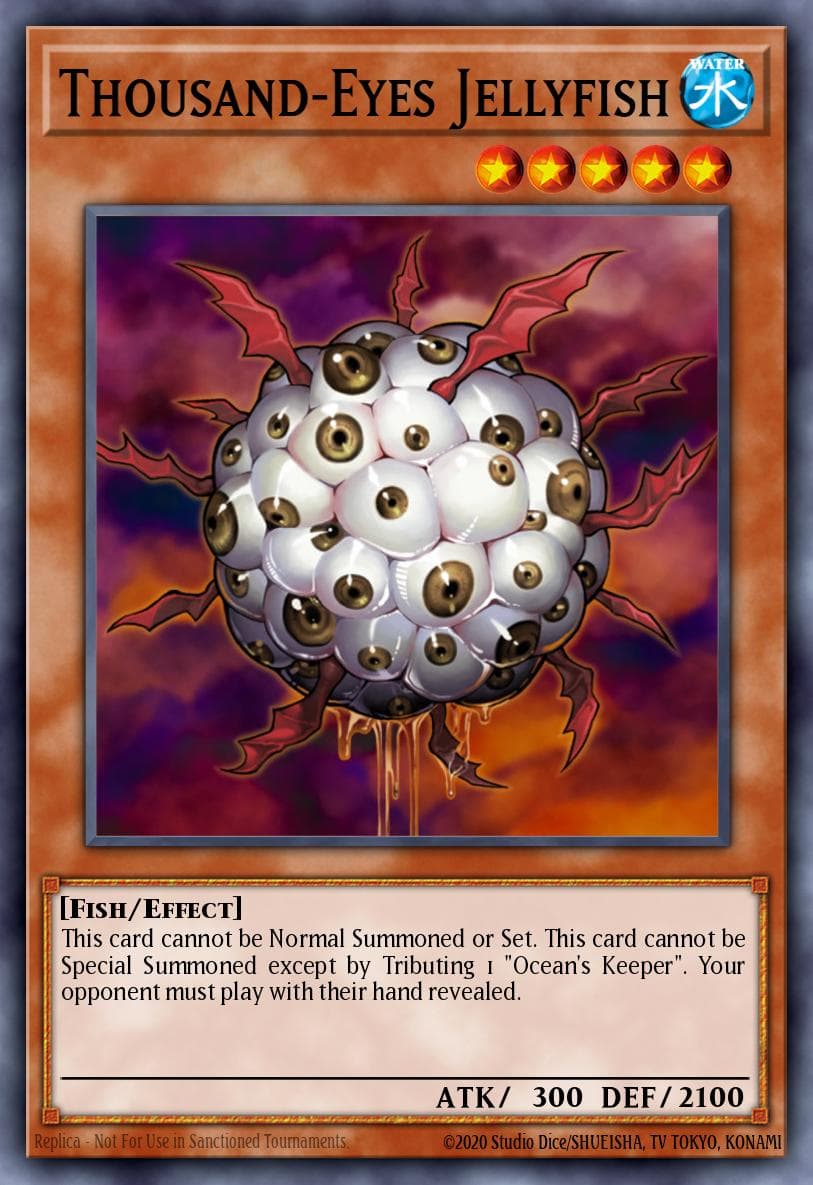 Thousand-Eyes Jellyfish Tactical Evolution: Special Edition card