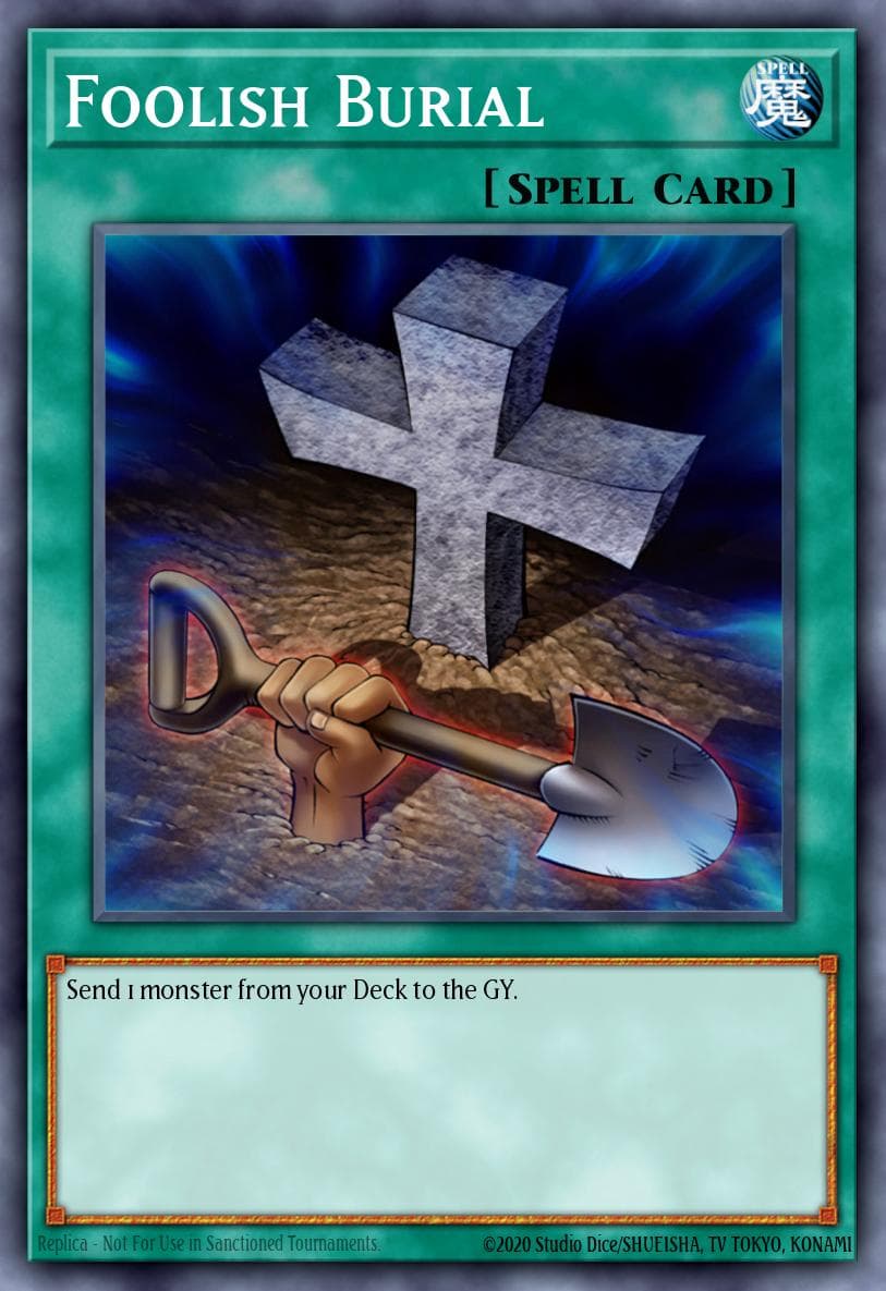 Foolish Burial Realm of Light Structure Deck card