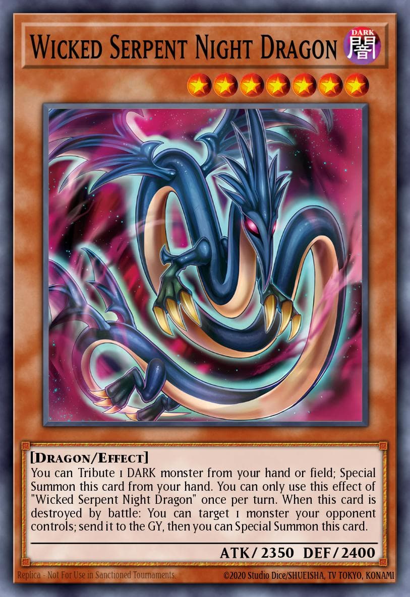 Wicked Serpent Night Dragon Alliance Insight card