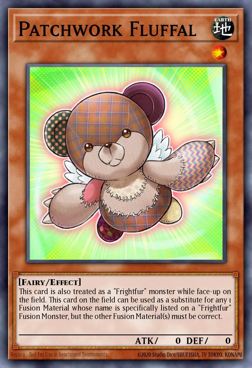 Patchwork Fluffal 遊戲王 card