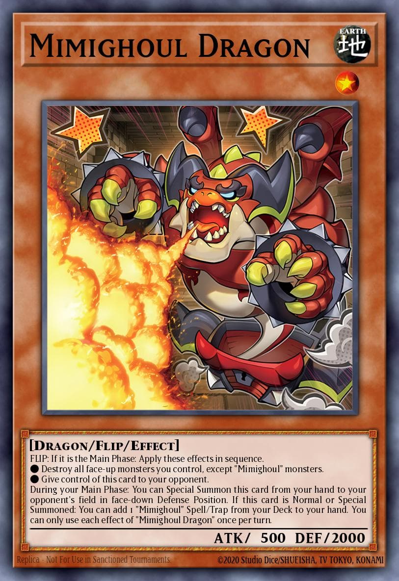 Mimighoul Dragon The Infinite Forbidden card