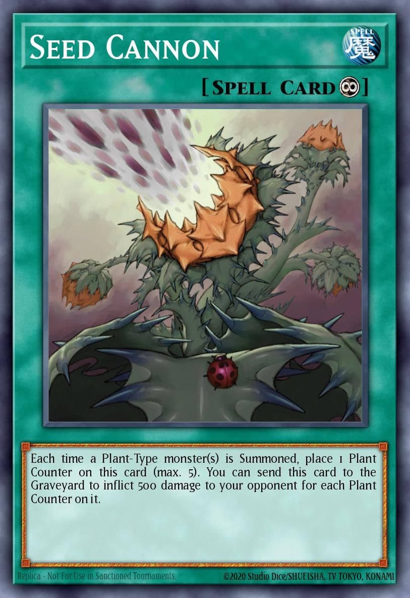 Seed Cannon Crimson Crisis: Special Edition card