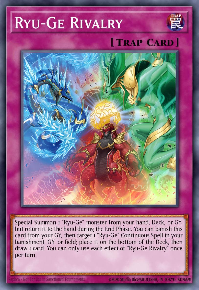Ryu-Ge Rivalry Crossover Breakers card