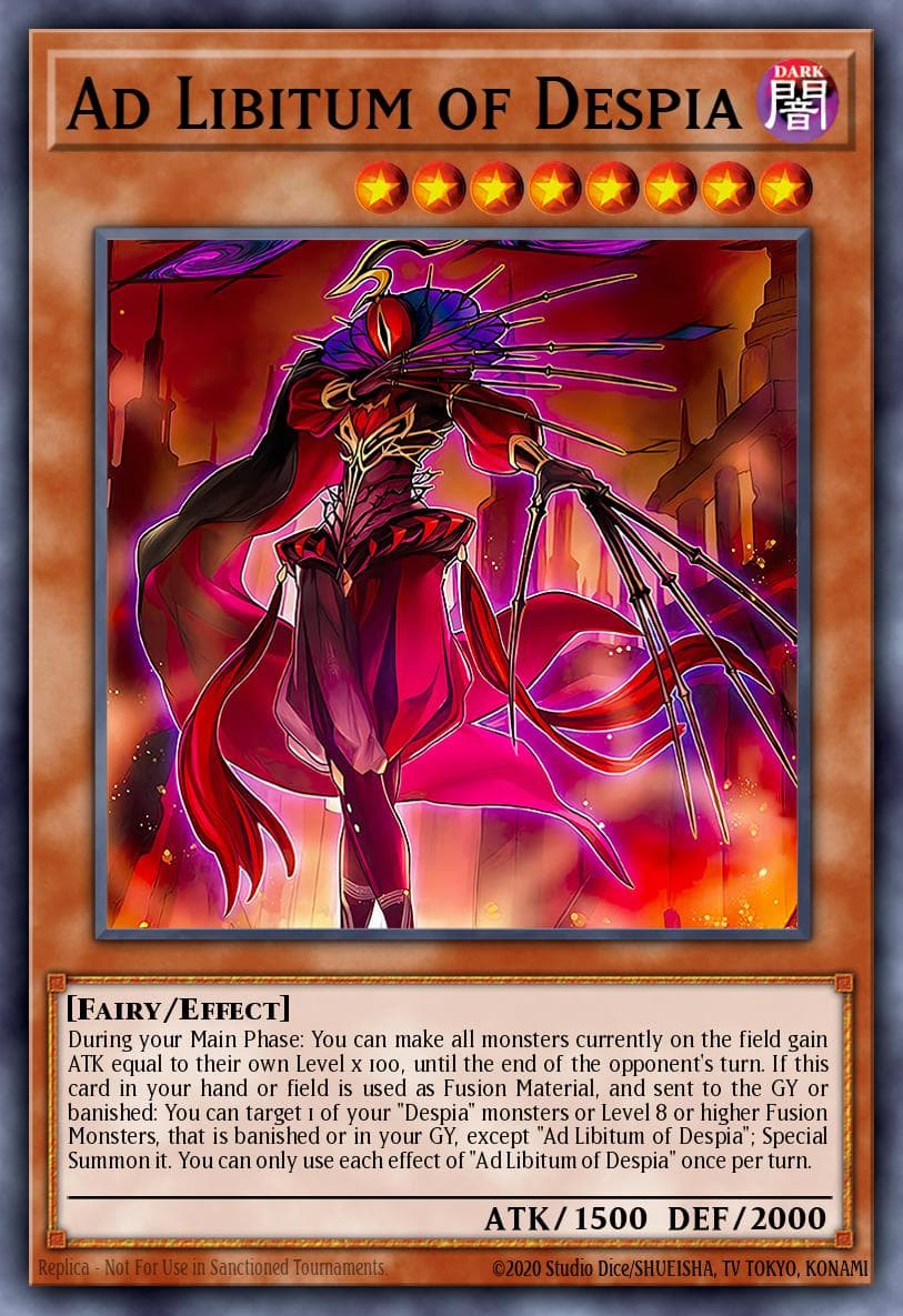 Ad Libitum of Despia Burst of Destiny card