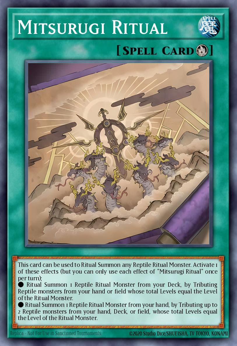 Mitsurugi Ritual Supreme Darkness card