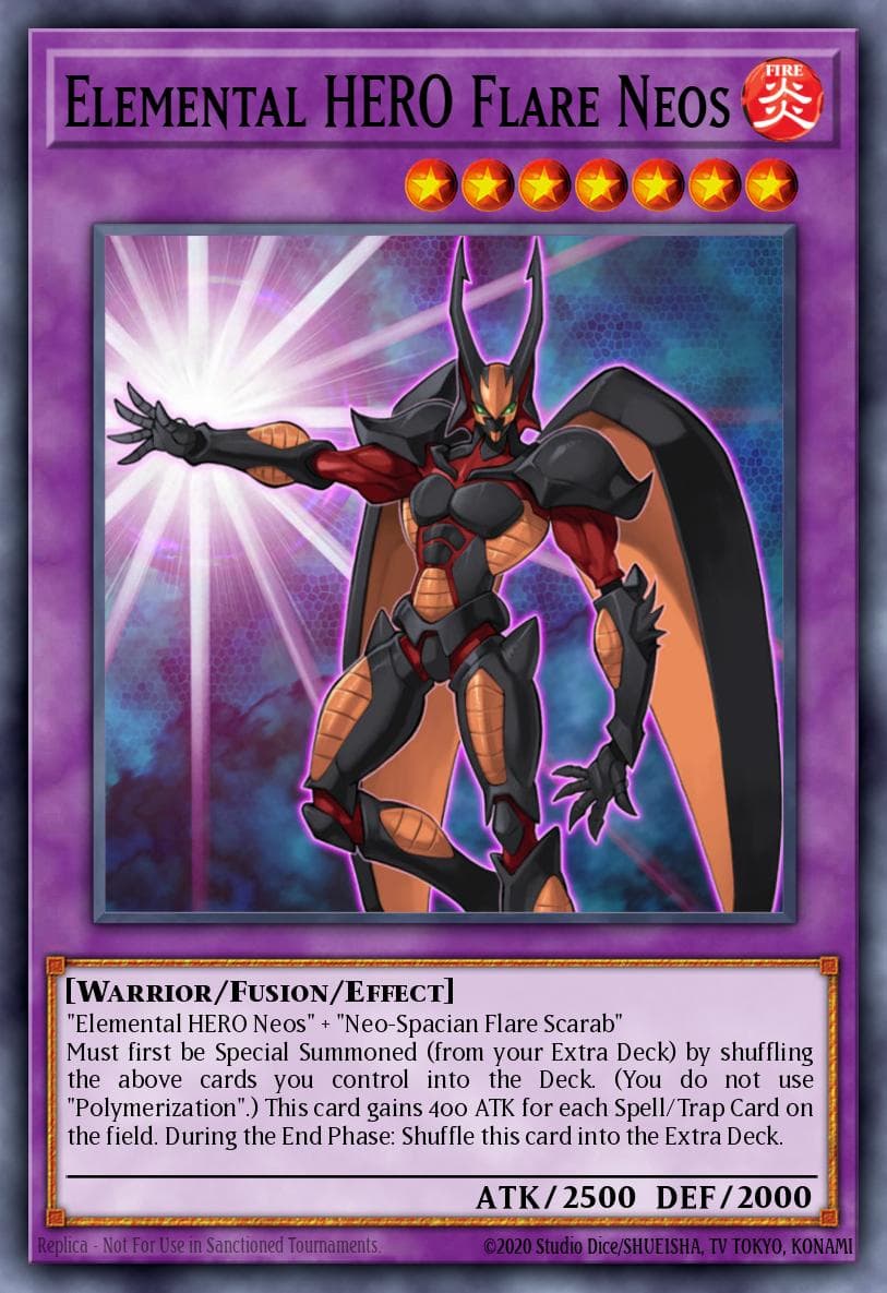 Elemental HERO Flare Neos Duelist Pack: Jaden Yuki 2 card