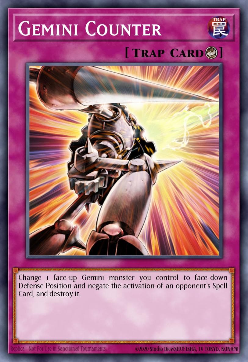 Gemini Counter Stardust Overdrive: Special Edition card