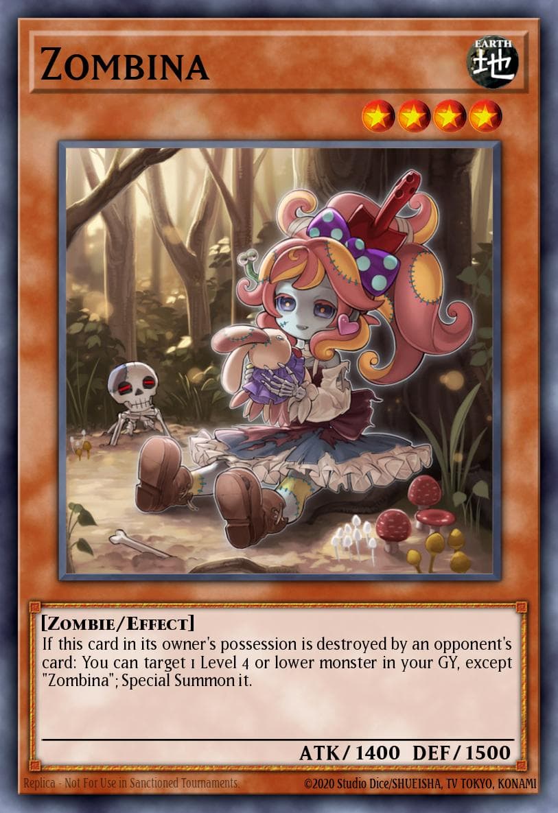 Zombina Code of the Duelist Special Edition card