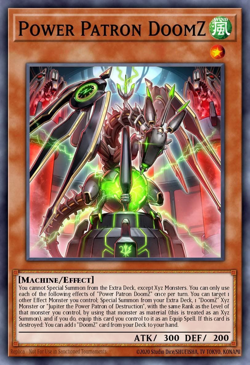 Power Patron DoomZ Doom of Dimensions card
