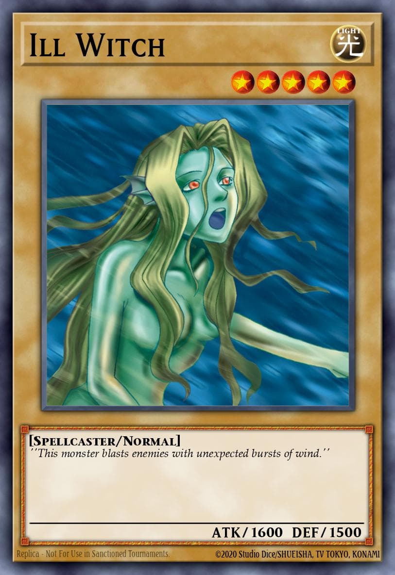 Ill Witch 遊戲王 card