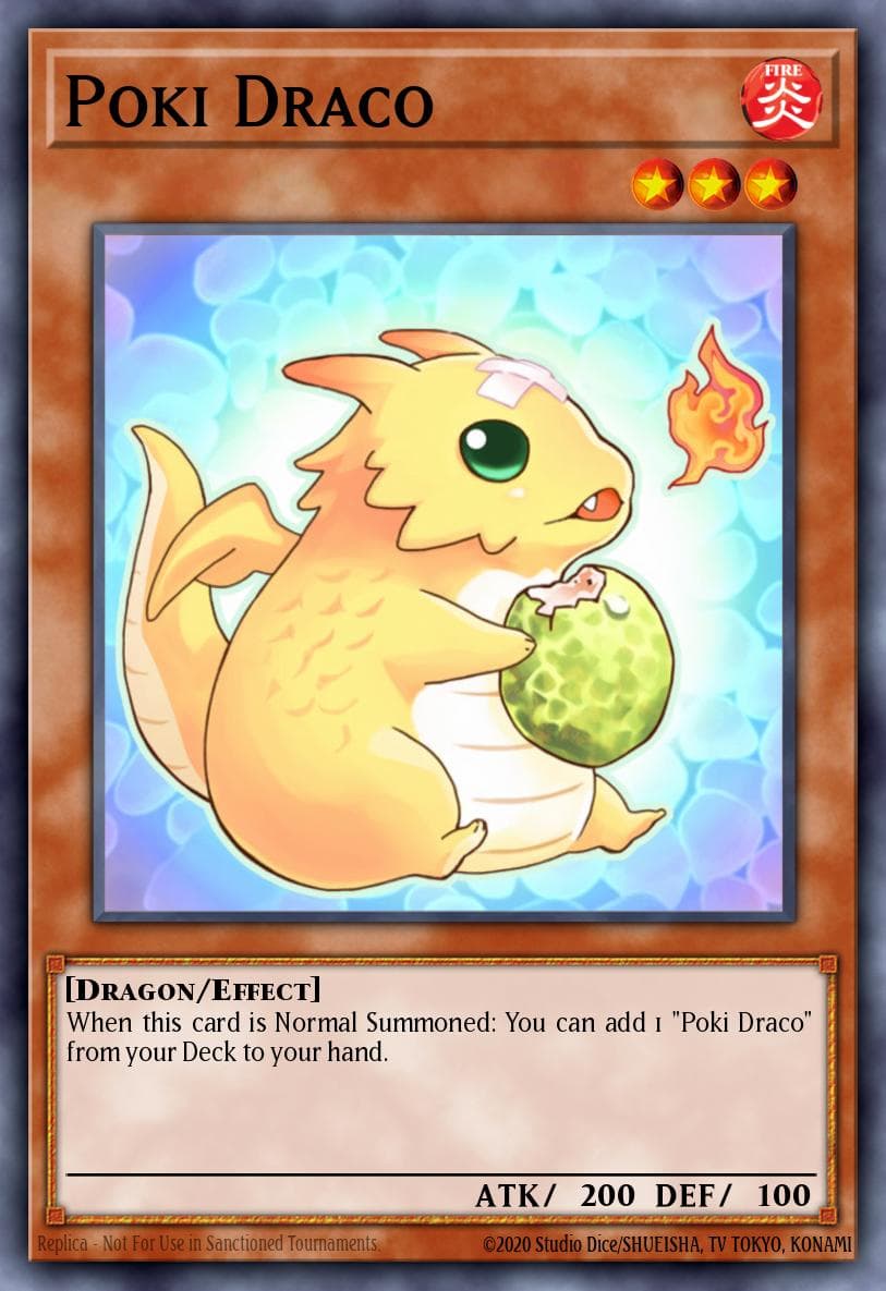 Poki Draco Generation Force: Special Edition card