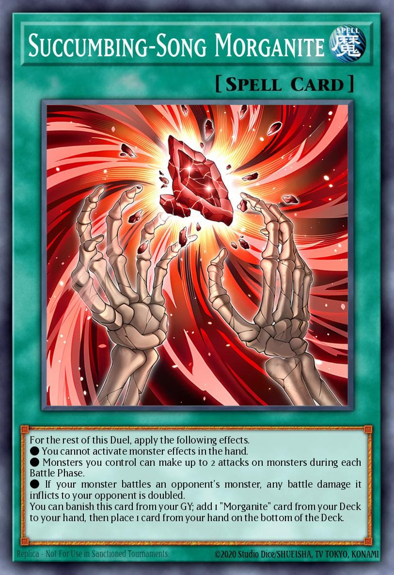 Succumbing-Song Morganite Rage of the Abyss card