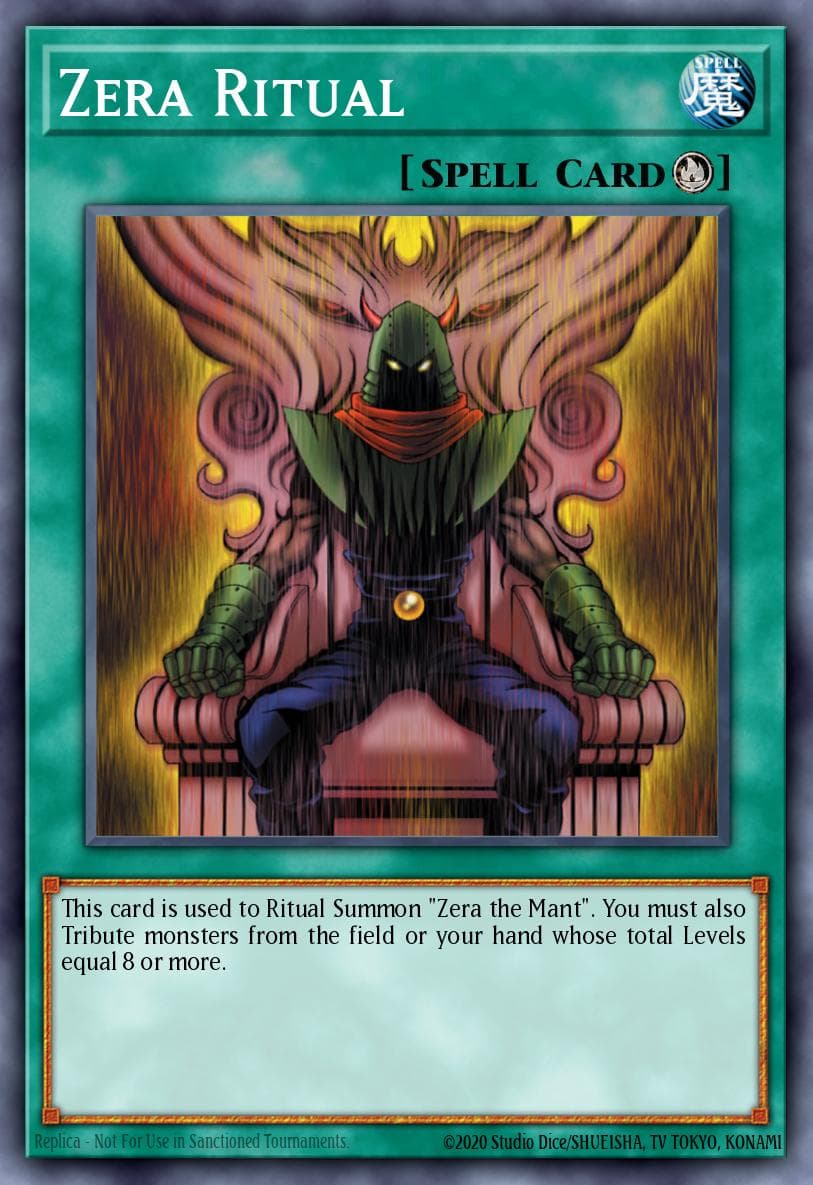 Zera Ritual Speed Duel: Streets of Battle City card