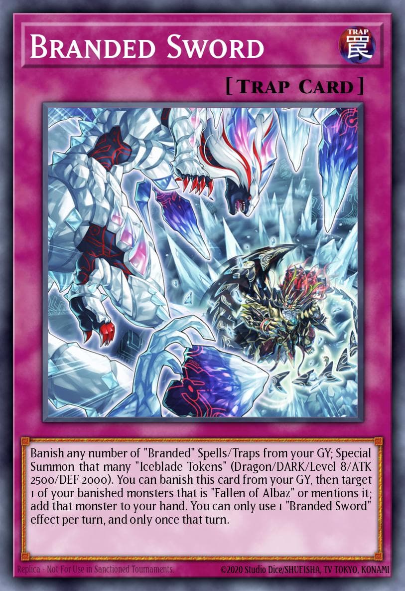 Branded Sword Battles of Legend: Terminal Revenge card
