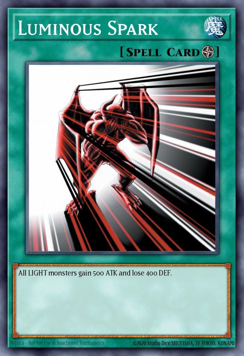 Luminous Spark Spell Ruler card