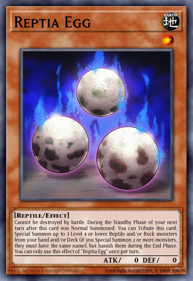 Reptia Egg Ghosts From the Past: The 2nd Haunting card