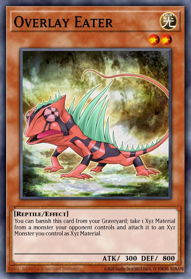 Overlay Eater 遊戲王 card