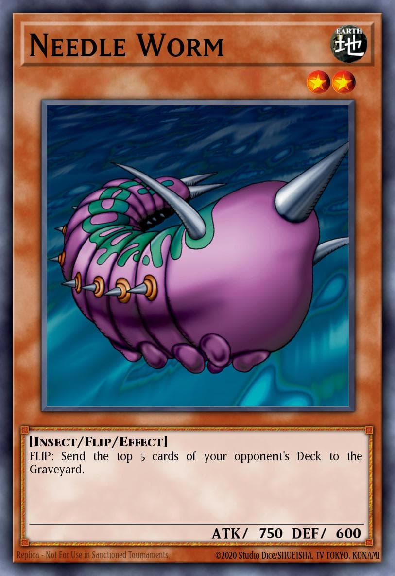 Needle Worm Dark Beginning 2 card