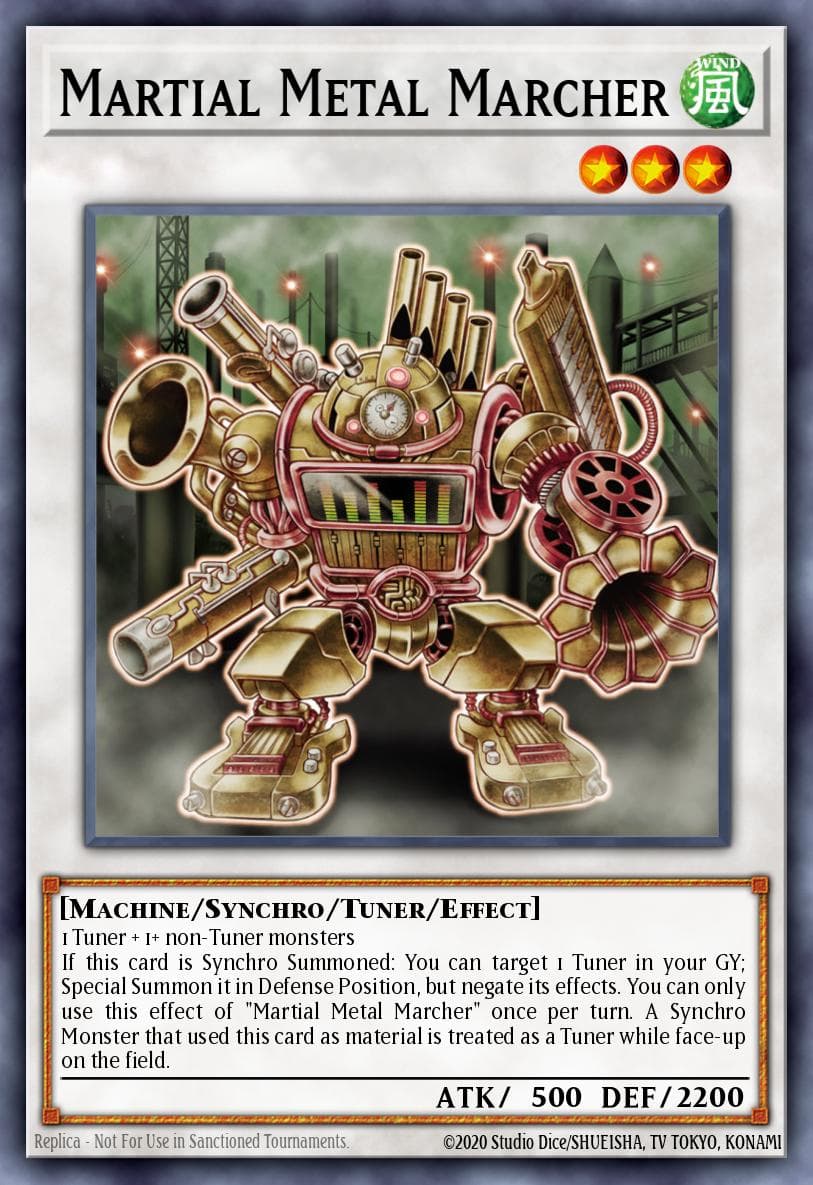 Martial Metal Marcher Justice Hunters card
