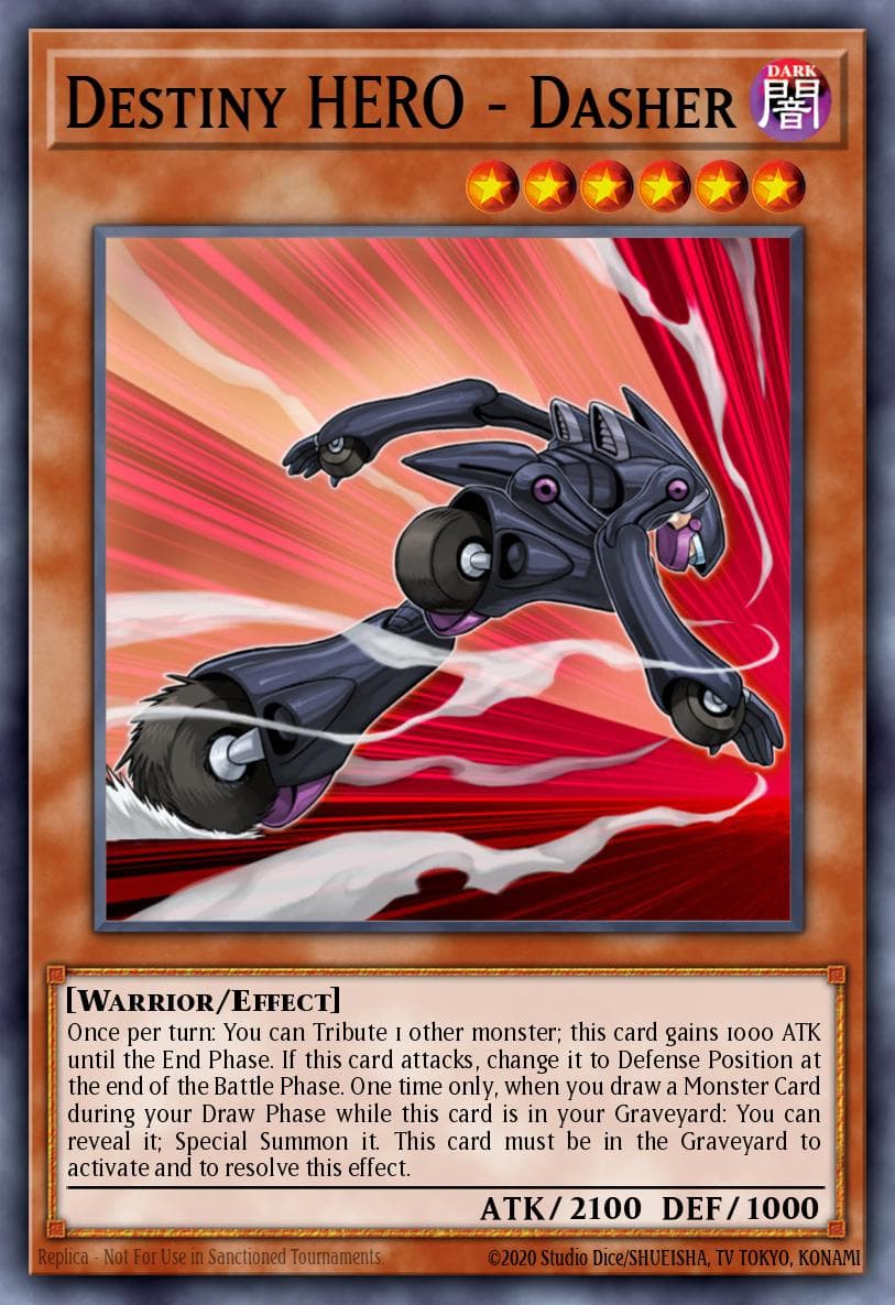 Destiny HERO - Dasher OTS Tournament Pack 18 (POR) card