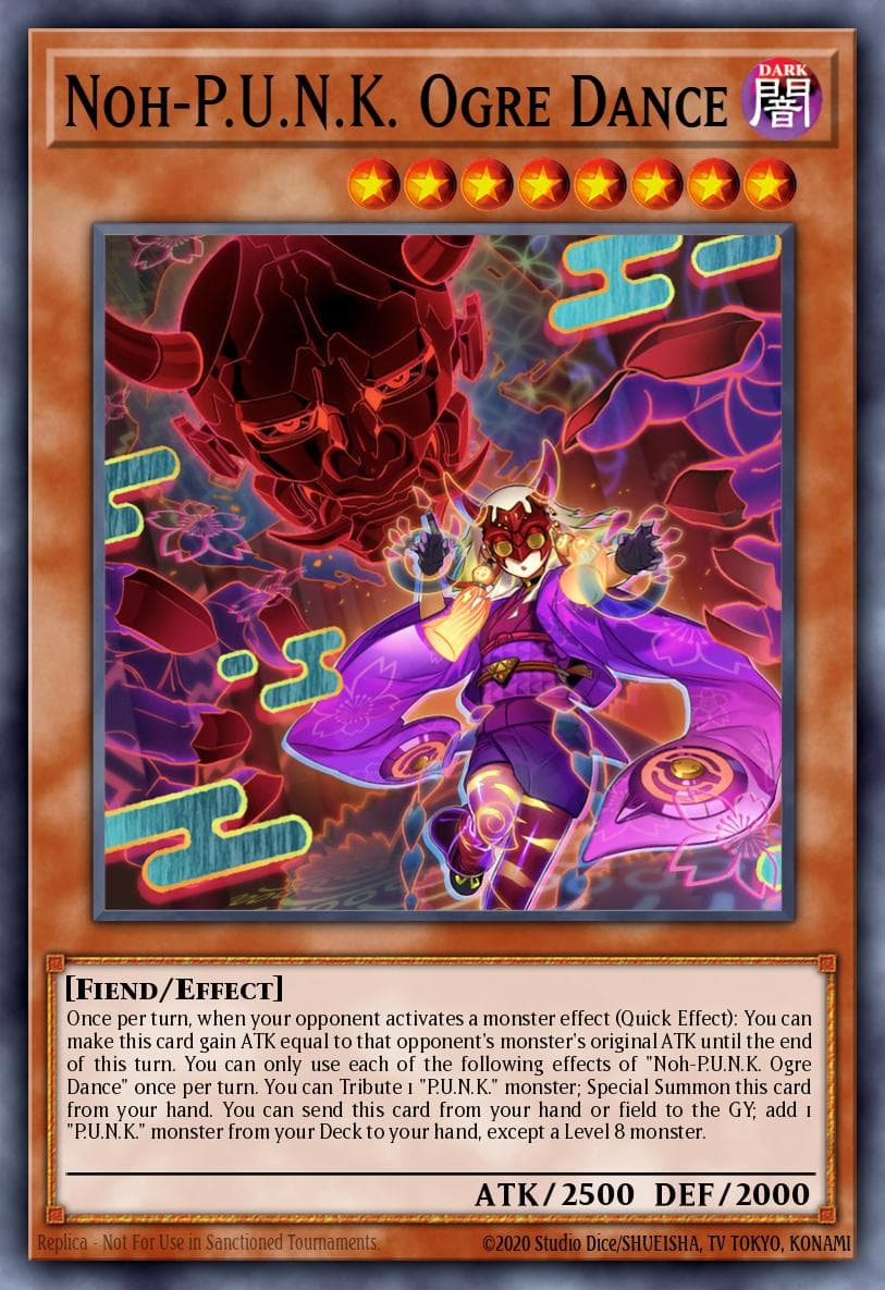 Noh-P.U.N.K. Ogre Dance Battles of Legend: Monstrous Revenge card