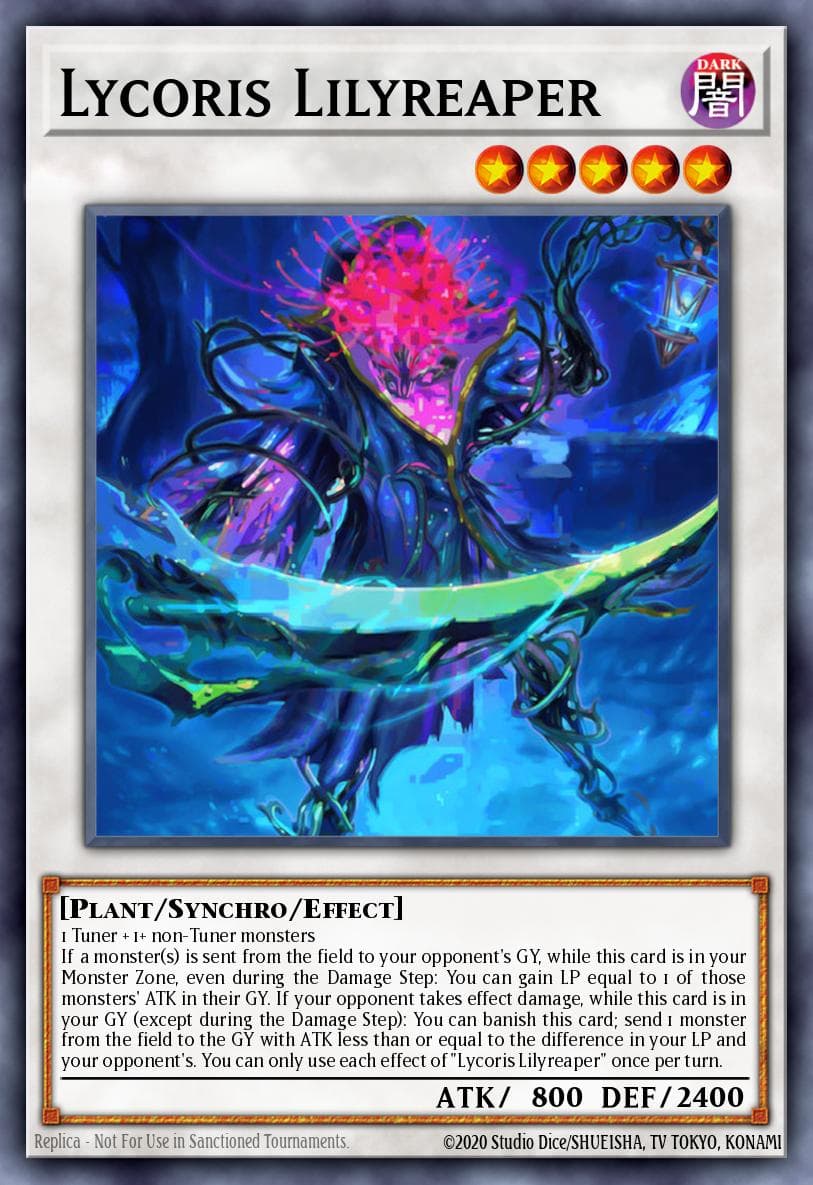Lycoris Lilyreaper Doom of Dimensions card