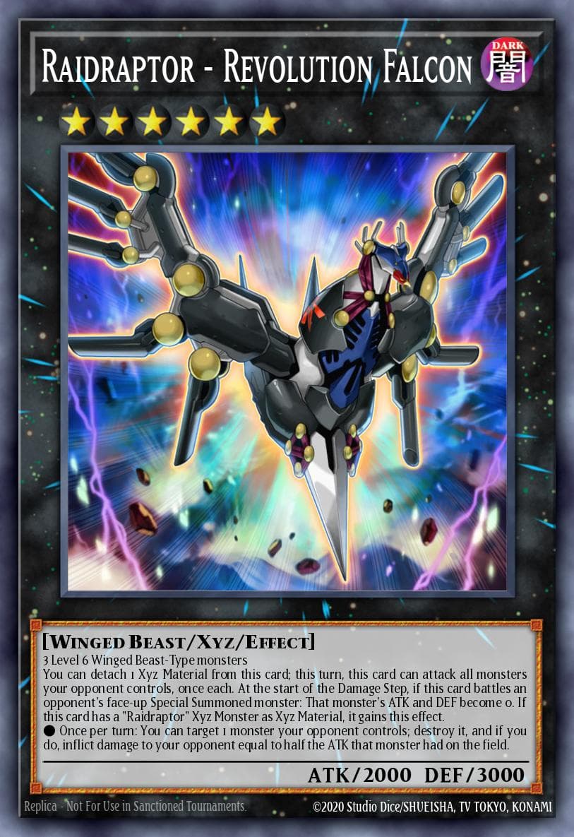 Raidraptor - Revolution Falcon Crossed Souls: Advance Edition card