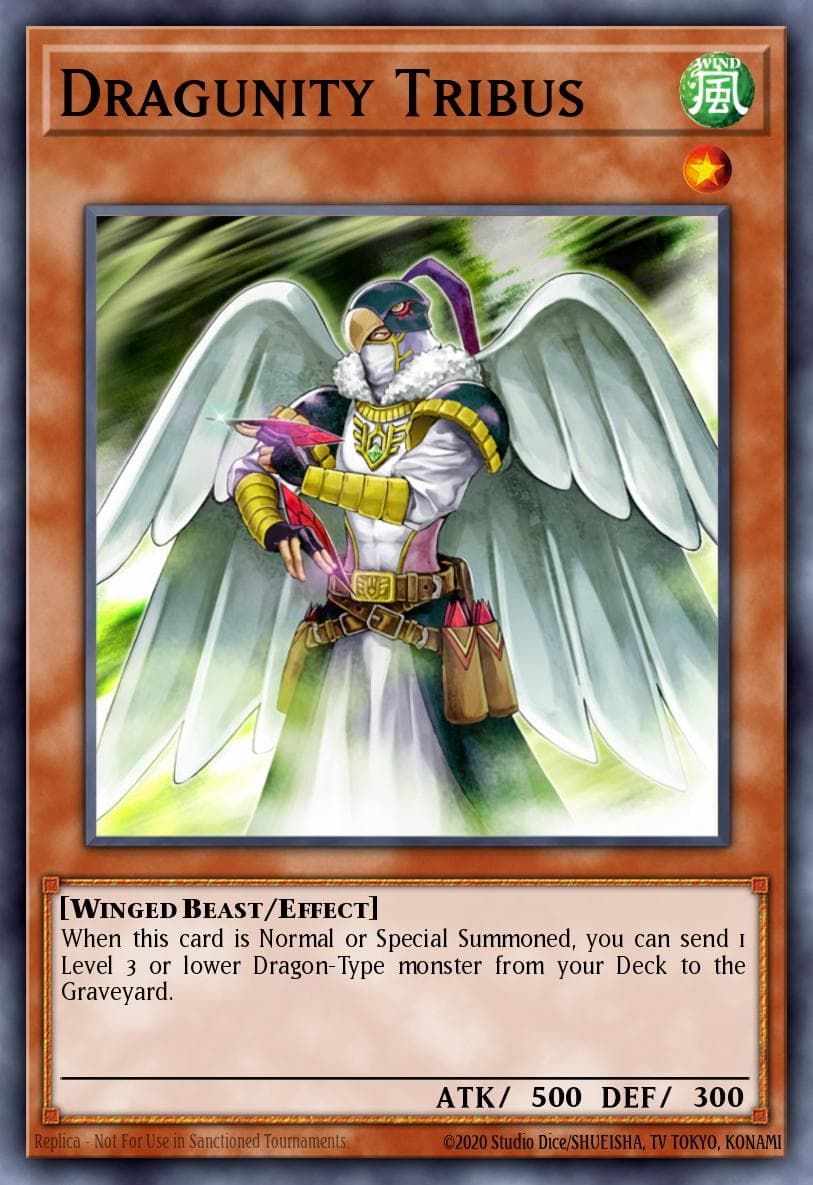 Dragunity Tribus Dragunity Legion Structure Deck card