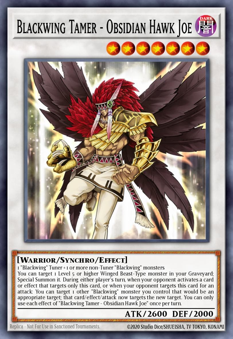 Blackwing Tamer - Obsidian Hawk Joe Legendary Duelists: Season 2 card