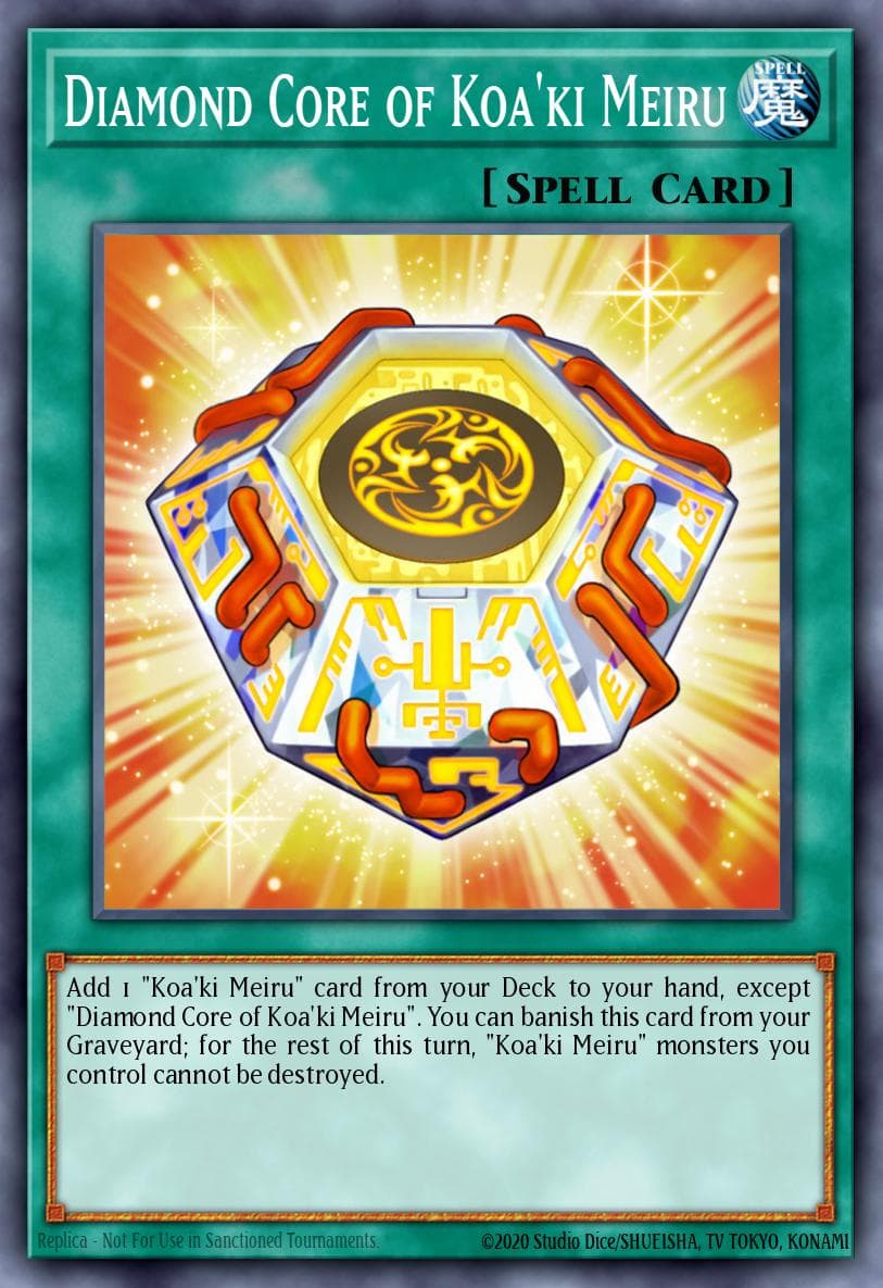 Diamond Core of Koa'ki Meiru Primal Origin: Deluxe Edition card