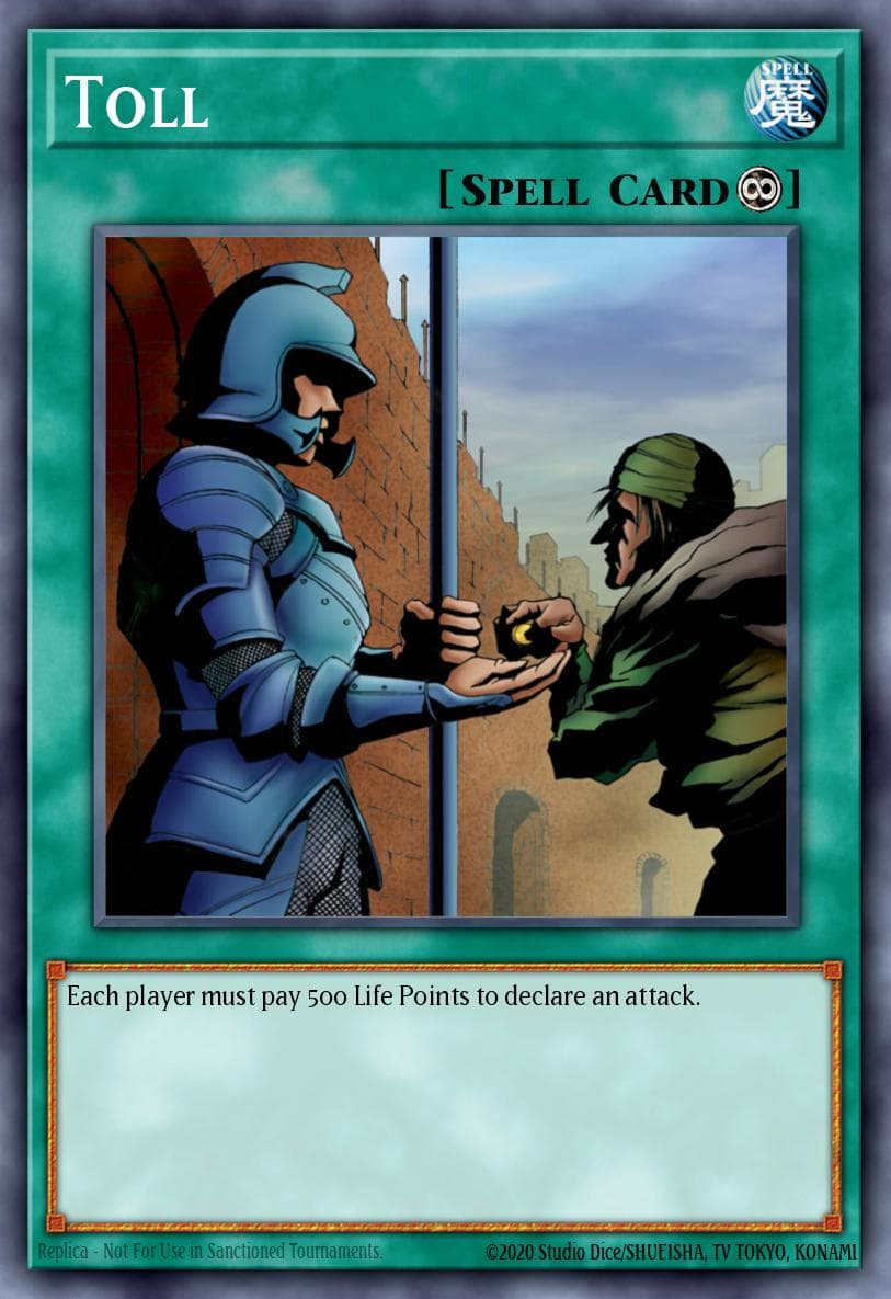 Toll Spell Ruler card
