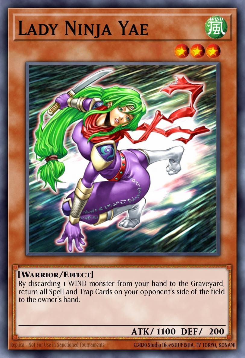Lady Ninja Yae Ancient Sanctuary card