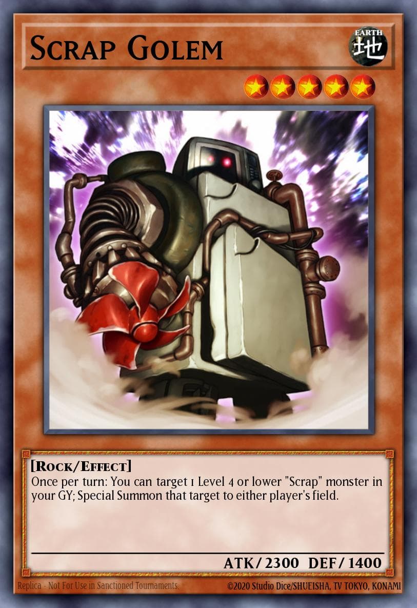 Scrap Golem OTS Tournament Pack 9 (POR) card