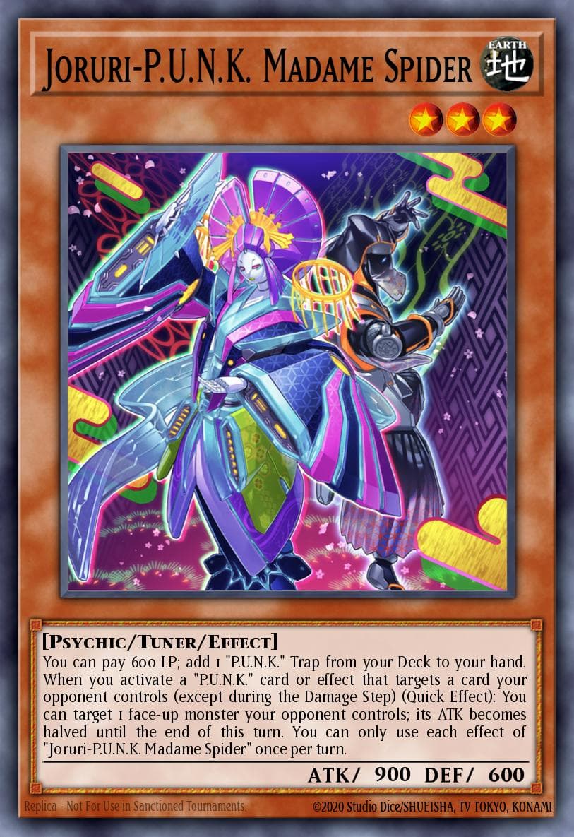 Joruri-P.U.N.K. Madame Spider The Grand Creators card