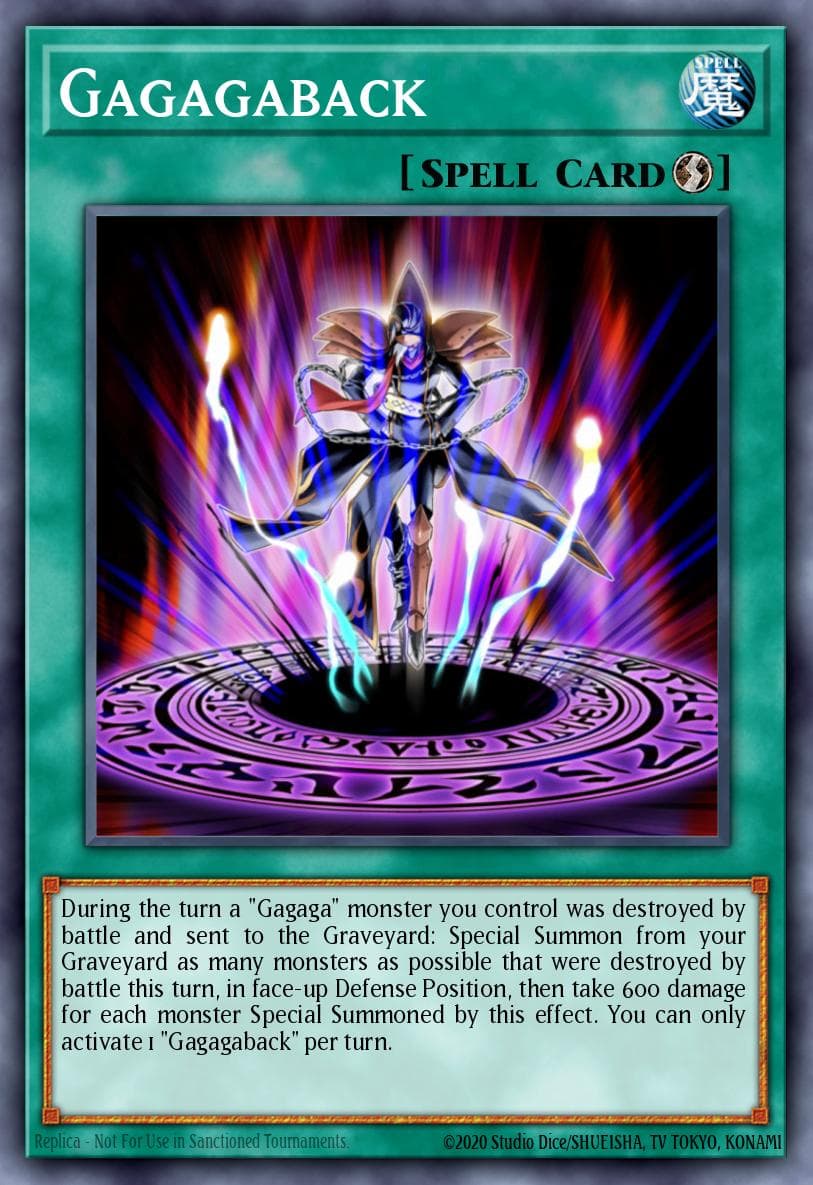 Gagagaback Zexal Collection Tin card