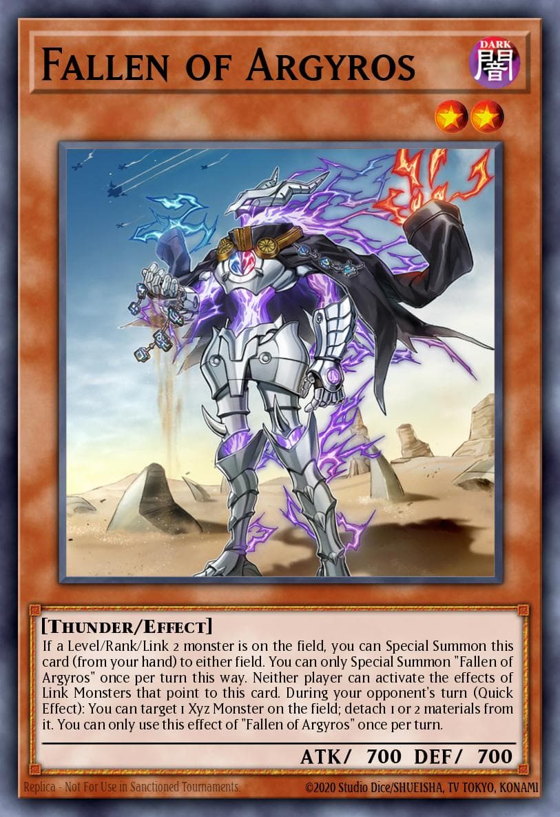 Fallen of Argyros Cyberstorm Access card