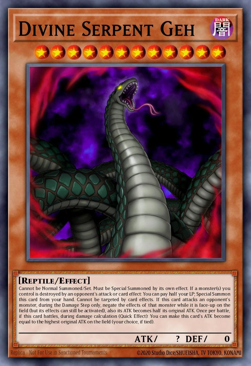 Divine Serpent Geh Dragons of Legend: The Complete Series card